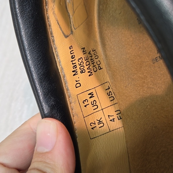 Doc Dr.Martens Mens 8053 Leather Oxford Loafer Chunky Boots shoes sz 13 - Picture 13 of 13